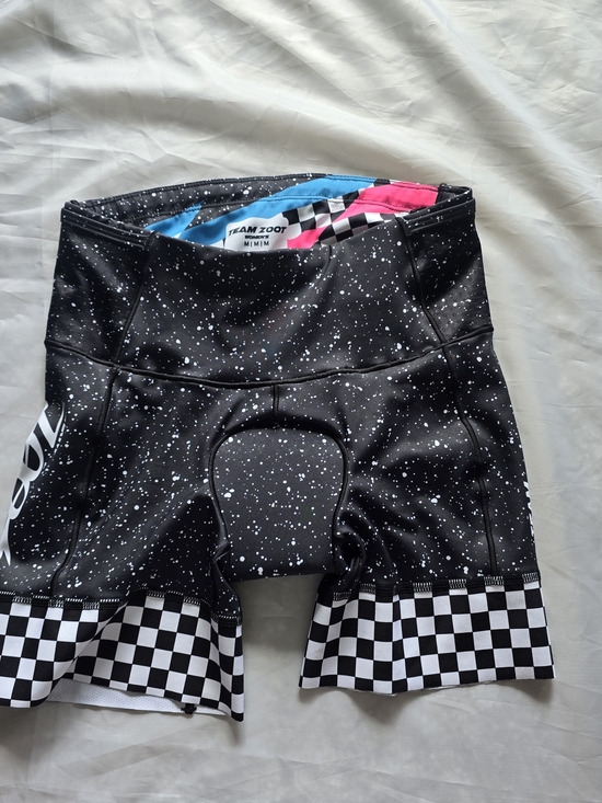 Zoot Pants - Zoot Black Speckle Bike Shorts